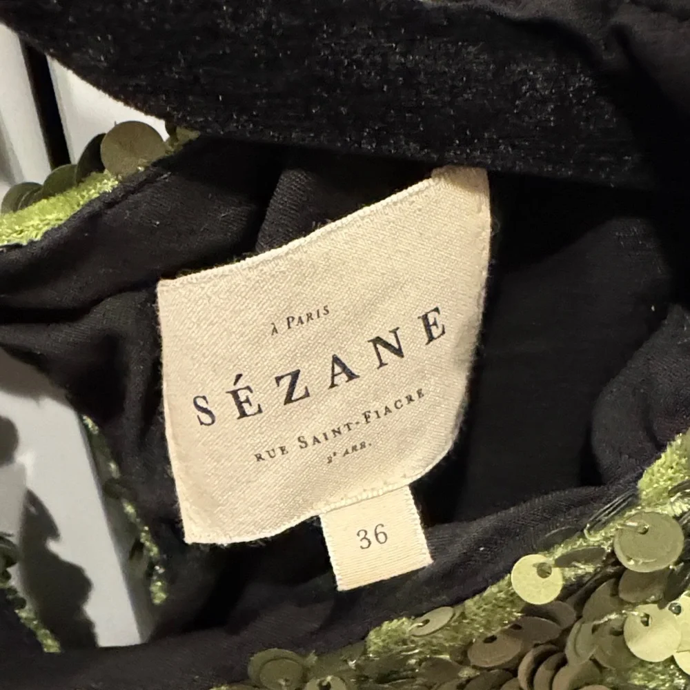 Sezane Merlin Sequin Blouse - Picture 4 of 7